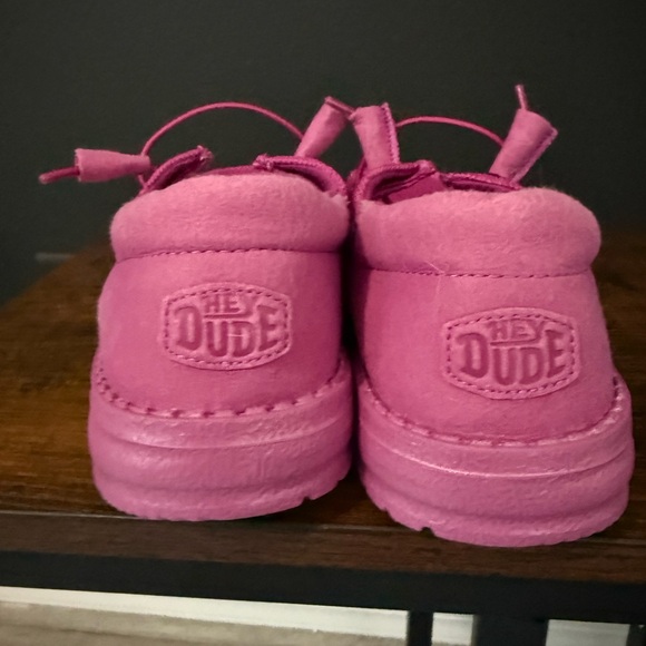 Hey Dude Plum Slip-On Shoes - Picture 3 of 4